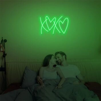 Brighten Your Wedding, Bar, and Home Decor with the Xoxo LED Neon Sign