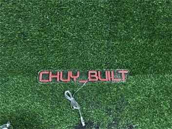 Elevate your office, bar ambiance, or next big event with the versatile Chliy Blily Custom LED Neon Sign.