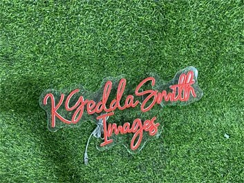 Brighten up Your Bar, Office, and Special Celebrations with Custom Kgedda Smith Images LED Neon Sign.