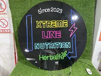 Elevate Your Brand in Office, Store or Bar with a Customized UV Printed Logo LED Neon Sign.