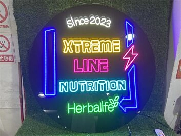 Elevate Your Brand in Office, Store or Bar with a Customized UV Printed Logo LED Neon Sign.