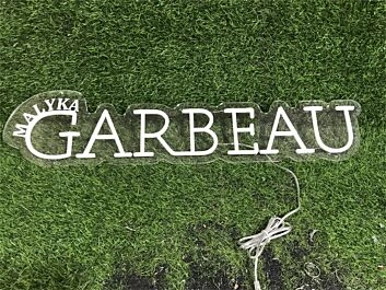 Brighten Your Business, Bar, or Wedding with Garbeau Custom Business LED Neon Sign.