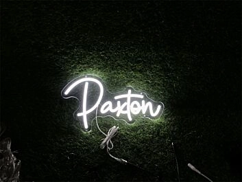 Brighten Your Space: Ideal for Home Decor, Office Ambient Lighting, and Storefronts - Paxtom Custom LED Neon Sign.