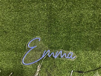 Brighten Your Space: From Home Decor to Weddings, Personalize Custom Emma LED Neon Sign Adds the Perfect Glow