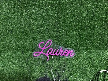 Brighten Up Your Space: Personalize Custom Lauren LED Neon Sign for Bars, Weddings, and Cozy Home Vibes