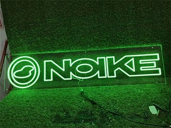 Make your space uniquely yours - Personalize Custom Noike LED Neon Sign for Home Decor, Weddings, and Trendy Office Environments.