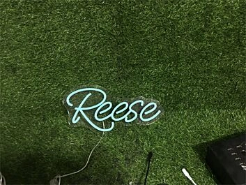 Brighten Up Any Space: From Home Decor to Weddings & Bars with Personalize Custom Reese LED Neon Sign