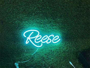 Brighten Up Any Space: From Home Decor to Weddings &amp; Bars with Personalize Custom Reese LED Neon Sign