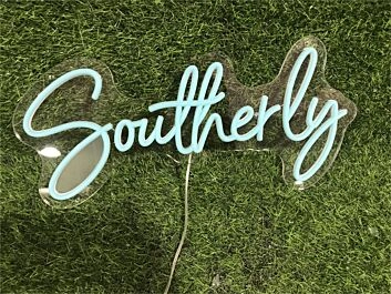 Brighten Up Your Space: Personalize Custom Southerly LED Neon Sign for Home, Office, Stores, Bars, Weddings, and Parties