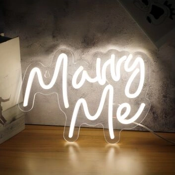 Marry Me Neon Sign