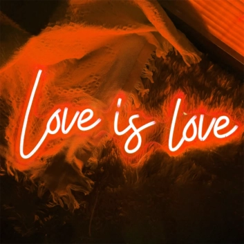 Love is Love Neon Sign