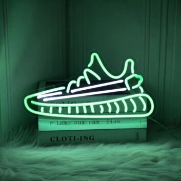 Boost Sneaker Neon Sign