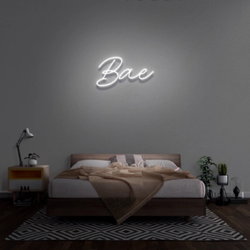 Bae Neon Sign