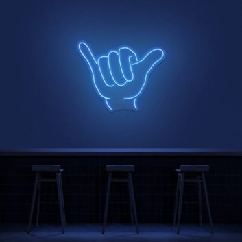 Fist Pump Neon Sign