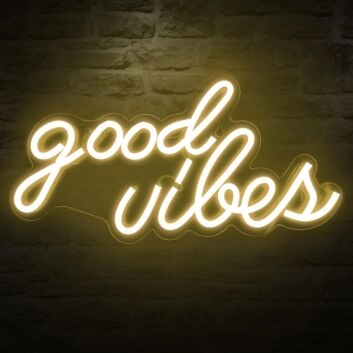 Brighten Up Your Bar, Office, or Wedding with the Versatile Changeable Color Good Luck Neon Sign.