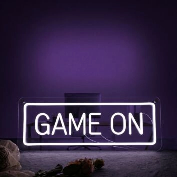 Game On Neon Sign