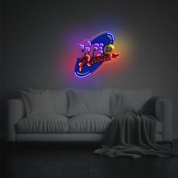 Brighten Your Space: From Trendy Home Decor to Vibrant Bar Settings with the Life In Plastico LED Neon Acrylic Artwork.