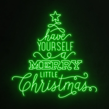 Have a Merry Little Christmas Neon Sign