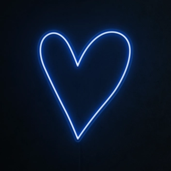 Children Heart Neon Sign
