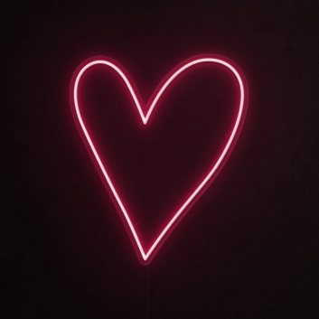 Children Heart Neon Sign
