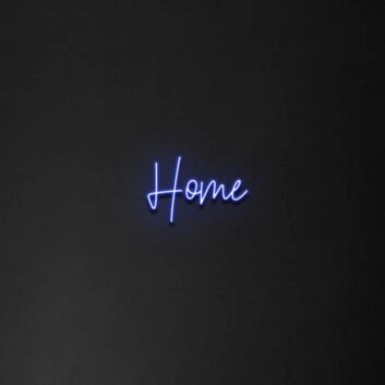 Home Neon Sign