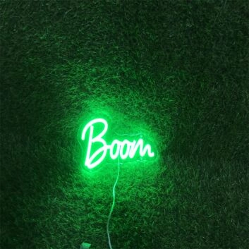 Transform your space into a vibrant haven for bars, weddings, and events with BoomGreen Custom LED Neon Sign.