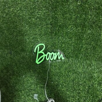 Transform your space into a vibrant haven for bars, weddings, and events with BoomGreen Custom LED Neon Sign.