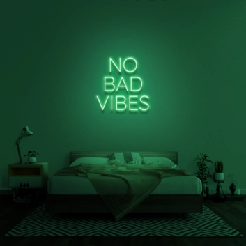 No Bad Vibes Neon Sign