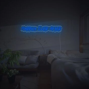 Brighten Your Wedding and Home with Happily Ever After LED Neon Sign - Perfect for Celebrations and Daily Inspirations.