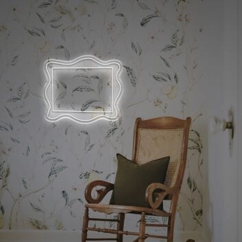 Brighten Up Your Memories: Photo Frame LED Neon Sign Perfect for Weddings, Home Decor, and Special Events.