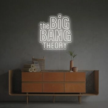 Brighten Up Your Space: The Big Bang Theory LED Neon Sign for Bars, Parties, and Geek Chic Decor