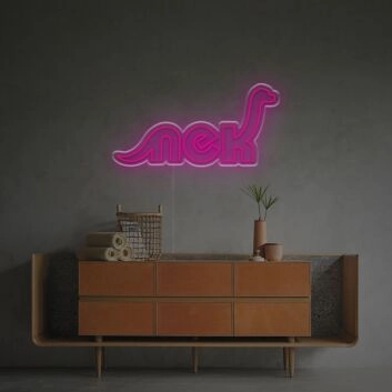 Brighten Your Space: Nek Dinosaur LED Neon Sign for Home, Office, Bars and Fun-Filled Parties