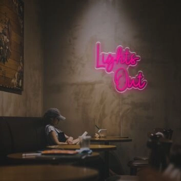 Brighten Up Your Wedding, Bar, and Office Ambience with the Lights Out LED Neon Sign