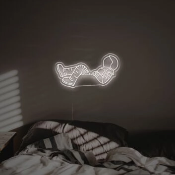 Brighten Your Space: Chilling Astrinaut LED Neon Sign for Home Decor, Office Vibes, and Party Illuminations.