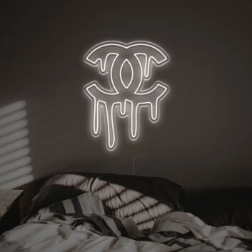 Brighten Up Your Bar, Wedding, and Parties with the Coco Melting LED Neon Sign.