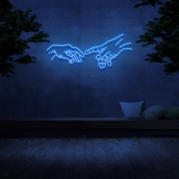 Hand Of God Neon Sign