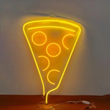 Pizza Party Neon Illumination