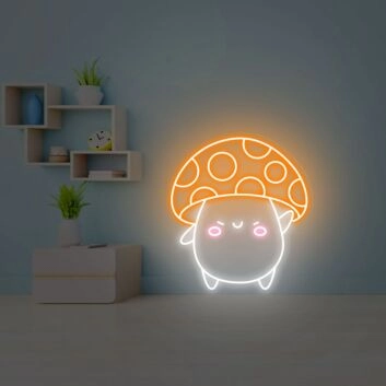 Light Up Your Space with Enchanting Mushroom Wall Art - Perfect for Bedrooms, Game Rooms, and Chic Living Areas.