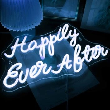 Happily Ever After Neon Sign