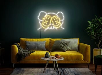 Brighten Up Your Space: Perfect for Home Decor, Offices, Stores, Bars, Weddings, and Parties - Kaws Neon Sign LED Sign Kaws Light Sign Fashion Neon Sign Aesthetic Neon Sign