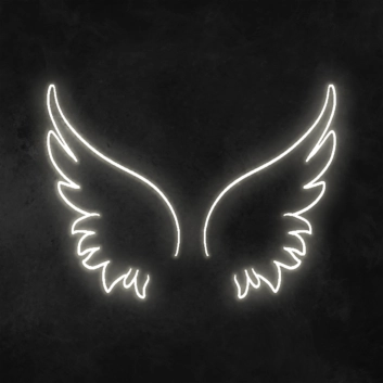Angel Wings Neon Sign