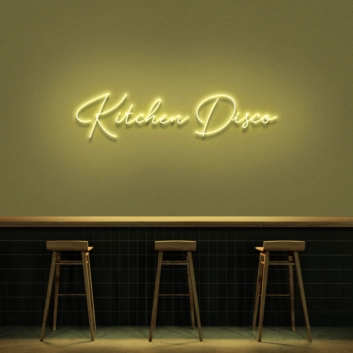 Kitchen Disco&#39; Neon Sign