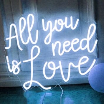 All You Need is Love  Wedding Neon Sign