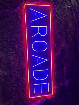 Elevate Your Gaming Space or Bar Ambiance with the Arcade Game Machine Led Neon Sign Game Arcade Led Neon Sign Light.