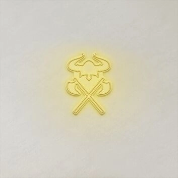 Viking LED Neon Sign