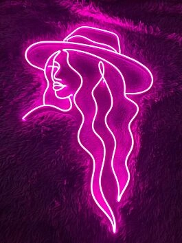 Transform Your Space: From Rustic Bar Ambiance to Chic Home Decor with the Beautiful Cowgirl Led Neon Sign
