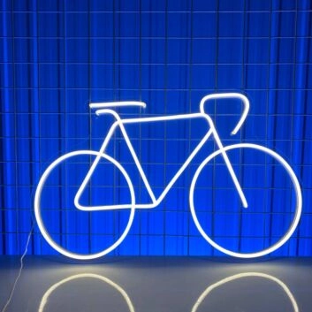 Brighten Up Your Bicycle Store, Home, and Special Celebrations with the Bicycle Led Neon Sign Light Wall Decor.