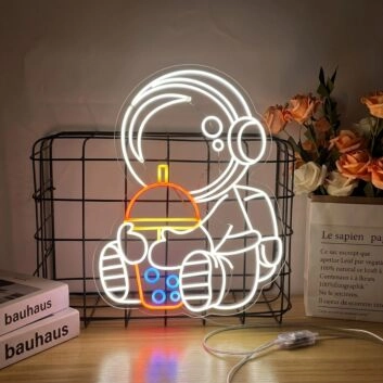 Enhance Your Space with the Bubble Tea LED Neon Sign: Perfect for Cafes, Home Bars, and Themed Parties