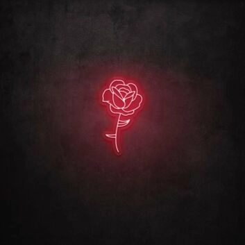 Rose LED Neon Sign