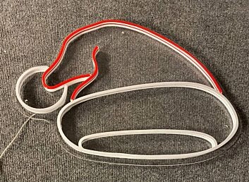 Brighten Your Festivities: Christmas Hat Led Neon Sign Tree Neon Light Perfect for Home Decor, Office Celebration, and Store Window Display.